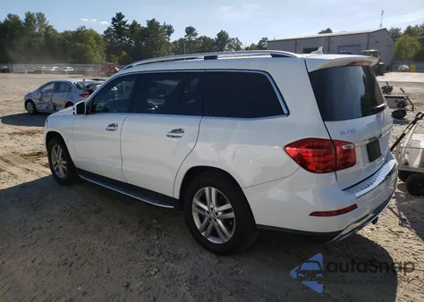 2016 Mercedes-Benz Gl 450 4Matic z USA, uszkodzony, nr VIN 4JGDF6EE8GA628962